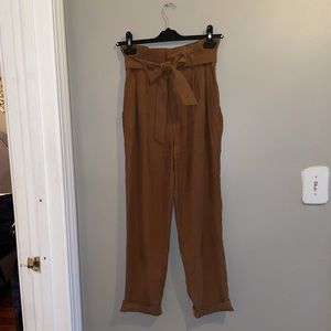 Trousers with Waist Belt
